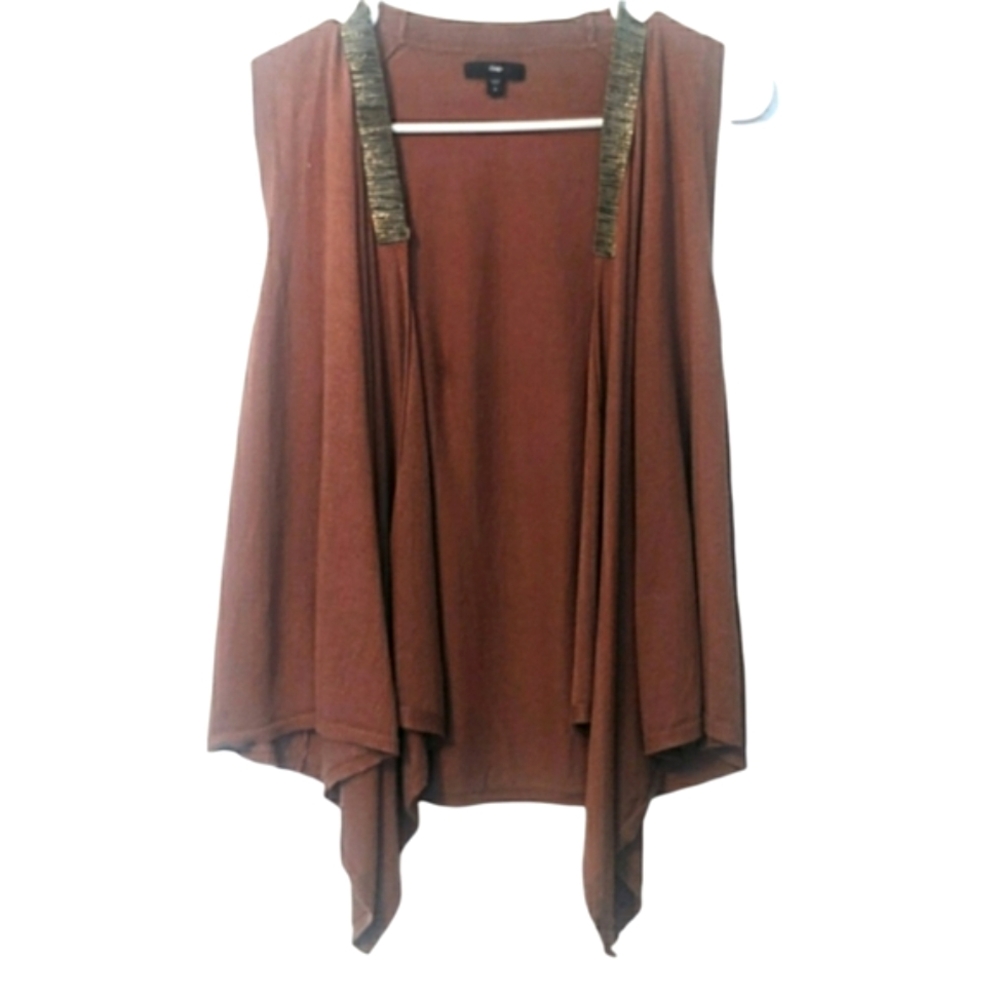 🍁 3/$15 Gap Waterfall Open Vest Small